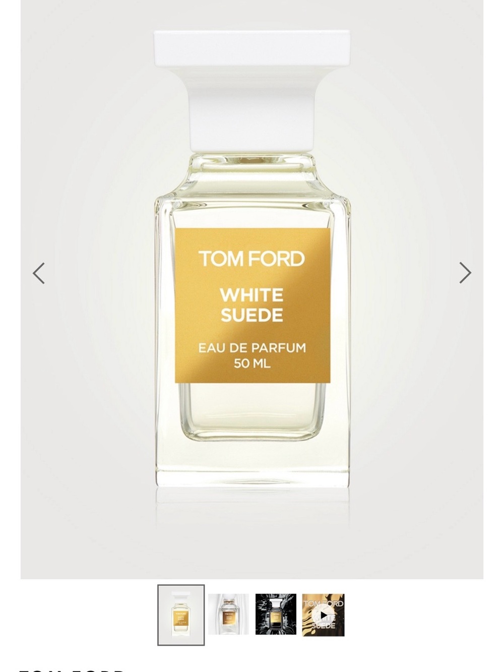 Tom Ford White Suede Perfume — 50ml